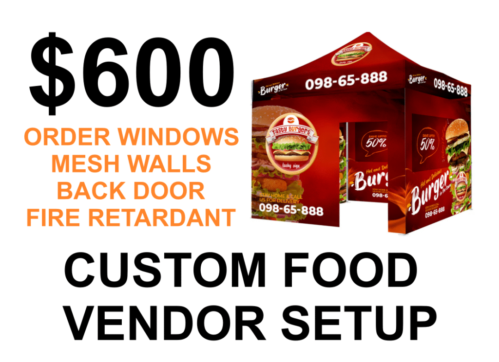 CUSTOM FOOD CANOPY
