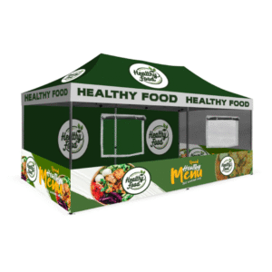 Custom Food Canopy 10x20