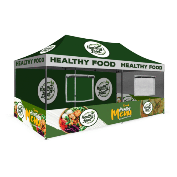 Custom Food Canopy 10x20